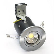 5 watt COB LED downlight 240V mains GU10 dimmable fire rated