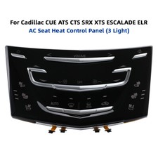 Pannello di controllo riscaldamento sedili AC 3 LED per Cadillac CUE ATS CTS SRX XTS ESCALADE ELR