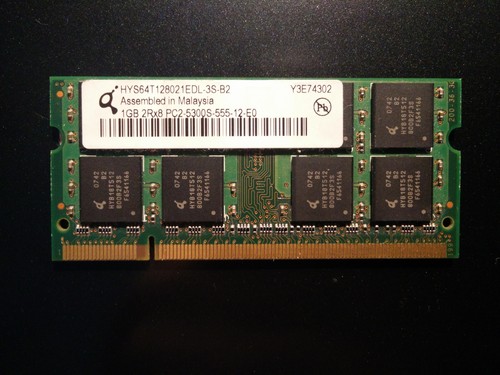 Memoria DDR2, 2GB DDR2 533MHz PC2-4200 200Pin 1.8V Notebook Moduli di memoria per laptop per DDR2 PC2-4200 Computer portatili per scheda madre per laptop Memoria dedicata