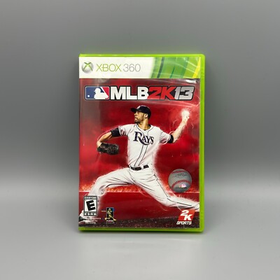 MLB 2K13 - Xbox 360 - Video Spiel selten rar Baseball - Disc Top Hülle gut