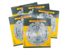 IRWIN 11240 7-1/4" x 60T Steel Circular Saw Blade – 5-Pack – USA Made – New