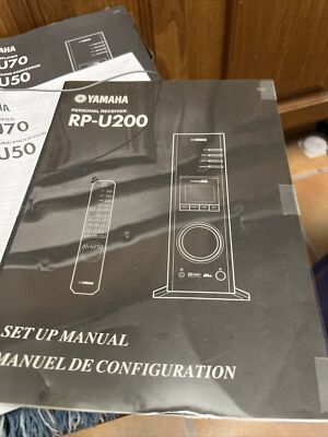Yamaha RP-U200 12W x 5 Channel Personal Receiver Tested Working