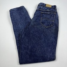 Vintage Lee Riders Denim High Rise Mom Jeans Women's 18 Med 34x31 USA Made READ