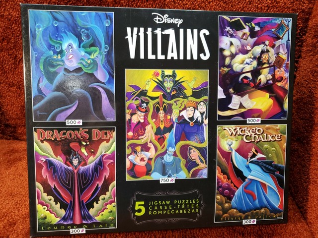 Disney Villains Jigsaw Puzzle Ceaco 5 