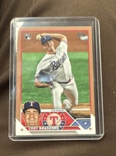 2023 Topps Update #US53 Cody Bradford RC Rookie Gold Border Rangers /2023