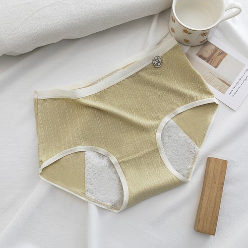 Menstrual Period Underwear Womens Leak Proof Cotton Panties Mid Waist Briefs - Picture 6 of 22