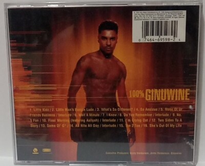 100% Ginuwine by Ginuwine (CD, Mar-1999, 550 Music) 74646959824| eBay