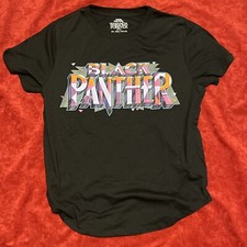 Image of Marvel Comics Black Panther Wakanda Forever Graphic T-Shirt Adult Size XXLarge