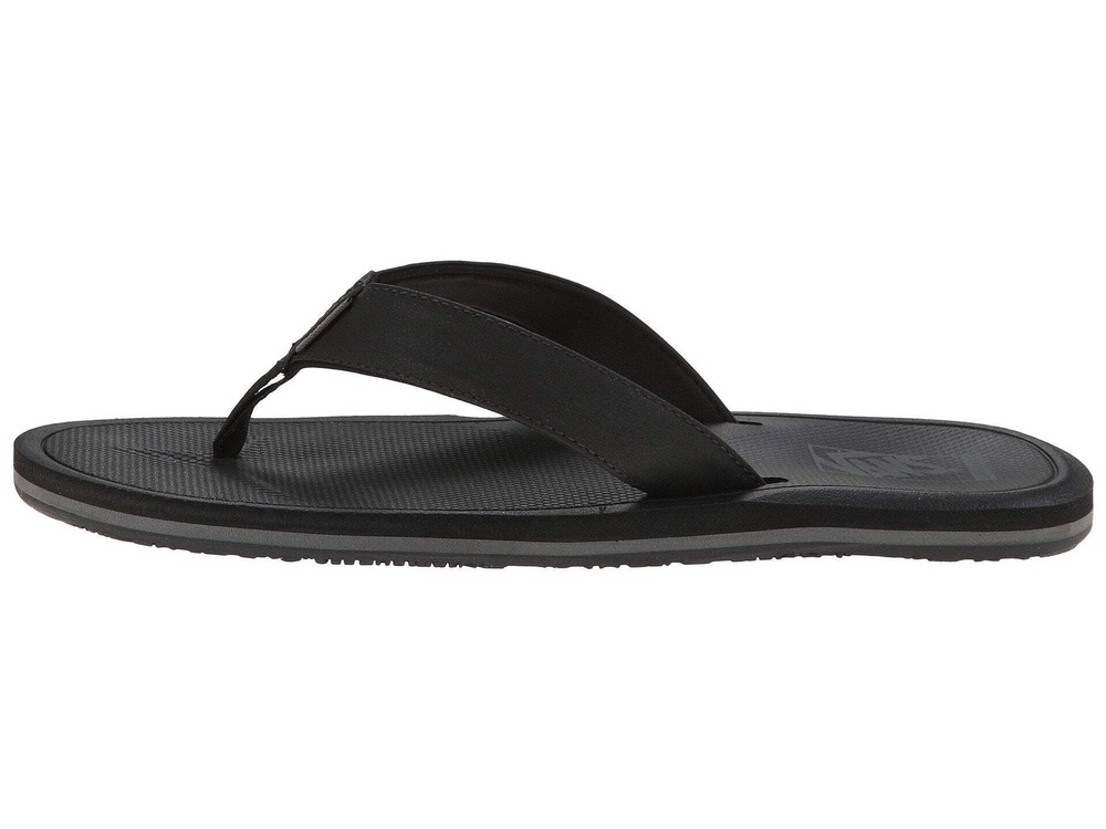Vans Men's Flip Flop Sandals Sports Bra 10 Black/Black/Pewter