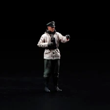 1/64 Germany Commander WWII Scene Diorama Miniature Figure Model For Car Vehicle