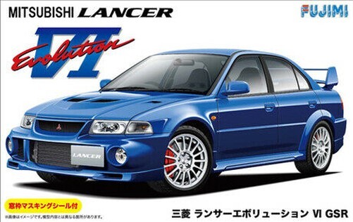 Mitsubishi Lancer Evolution VI GSR 1:24 Plastik Modellbausatz Fujimi-image