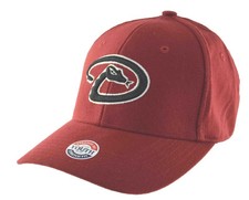 MLB Flex Fit Arizona Diamondbacks Elastic Cap Youth Size Red