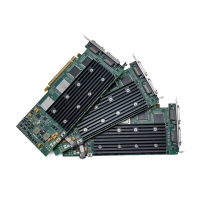 Matrox Mura MPX44HF MPX-4/4 4x Ausgang Eingang 2GB Video Wand Kontrolleur Brett