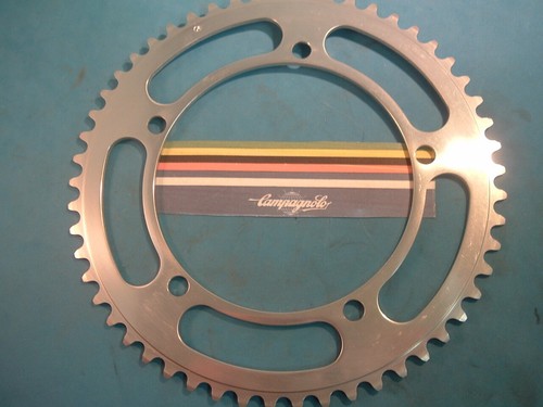 Campagnolo 53Tx 144BCD Nuovo Record Road Chainring- NOS/NEW-5 to 8-Spd-71-73 NIB - Picture 6 of 9