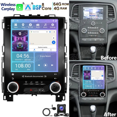 9.7'' Für Renault Megane IV KOLEOS II Android Carplay Autoradio GPS Navi 4+64GB