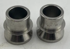 Pair of Artec Industries SP1603 High Misalignment Spacers 303 Stainless Steel 1"