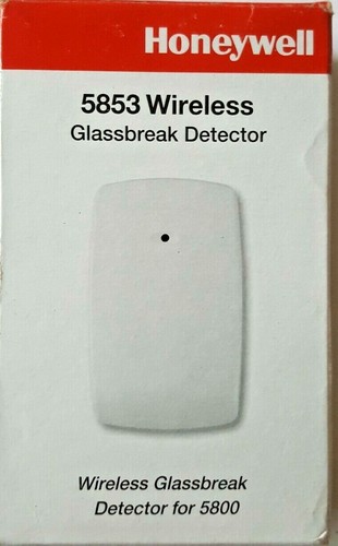HONEYWELL 5853 WIRELESS GLASSBREAK DETECTOR for VISTA 2GIG QOLSYS 345MHz - USED