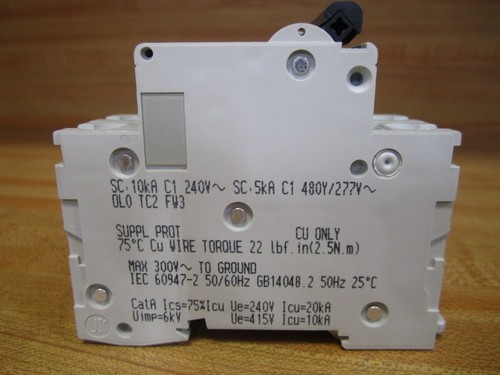 Schneider 24519 Square D Breaker 4A MG24519 Schneider - 第 3/4 張圖片