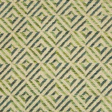 Lee Jofa Geometric Uphol Fabric- Verbier Diamond / Leaf Teal 0.70 yd 2017130.533