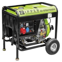 Stromerzeuger Diesel Stromgenerator 5000W 418CC Zipper ZI-STE6700DH