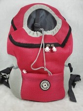 Breathable Dog Carrier Backpack, Adjustable Straps, pockets, Medium, lightweight