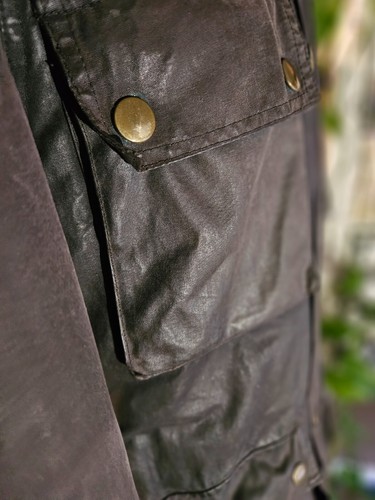 Belstaff Trialmaster Made In England Vintage 80's Waxed Cotton+Quilted Vest Sz.L - Bild 12 von 24