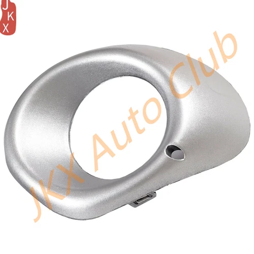 Left Silver Front Bumper Fog Light Cover Trim For Mitsubishi Outlander 2013-2015 - Picture 2 of 7