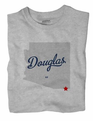 Douglas Arizona AZ Ariz T-Shirt MAP