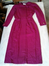 Vintage Albert Nipon Executive Dress Size 4 Purple CB2 
