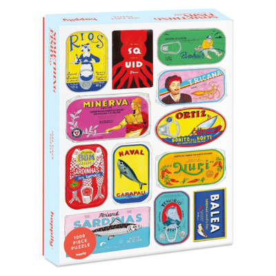 Glücklich Fisch Dosen 1000 Teile Puzzle Neuheit Geschenkidee für Großeltern