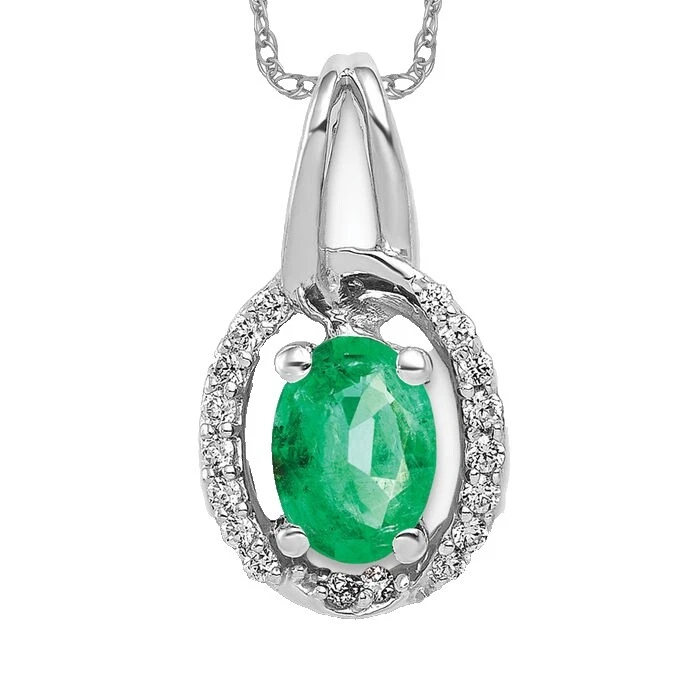 Emerald Chain Fashion Necklaces & Pendants