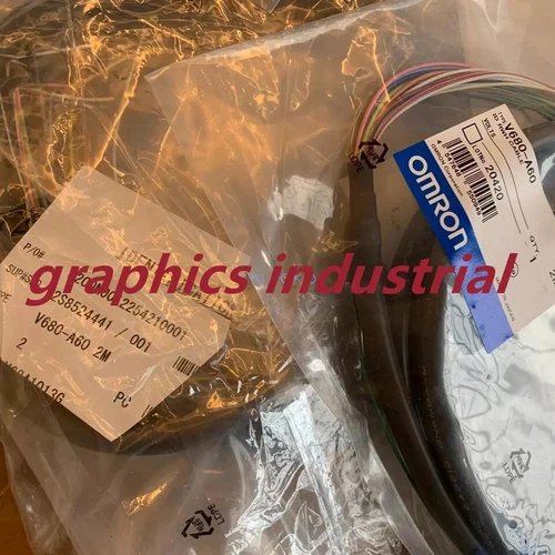 1PCS OMRON V680-A60 cable 2M  In Box V680-A60 2M V680-A60  New Original