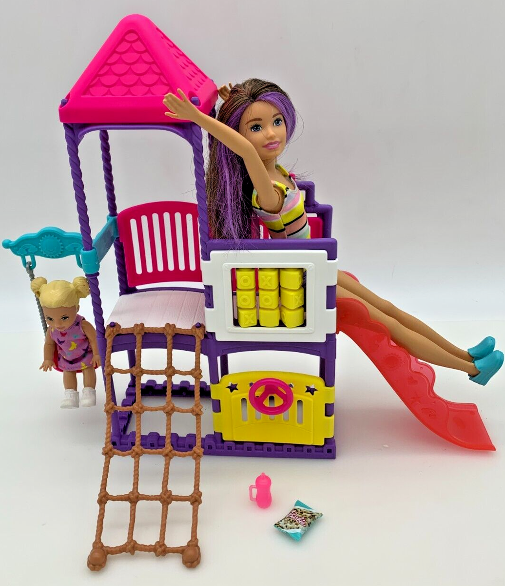 Barbie Skipper Babysitters Inc Barbie Climb And Explore Playground