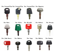 14pc Heavy Equipment Ignition Keys Set for CAT Volvo Daewoo kato 787 5P8500