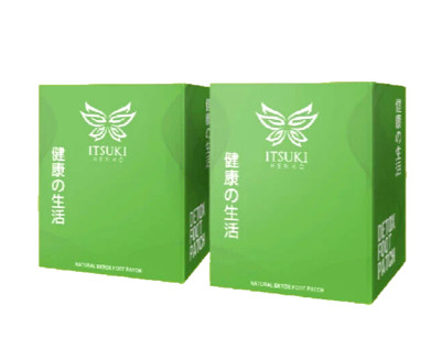 2 x 50 Pcs ITSUKI KENKO Cleansing and Detoxifying Foot Patch HEALTH Herbal