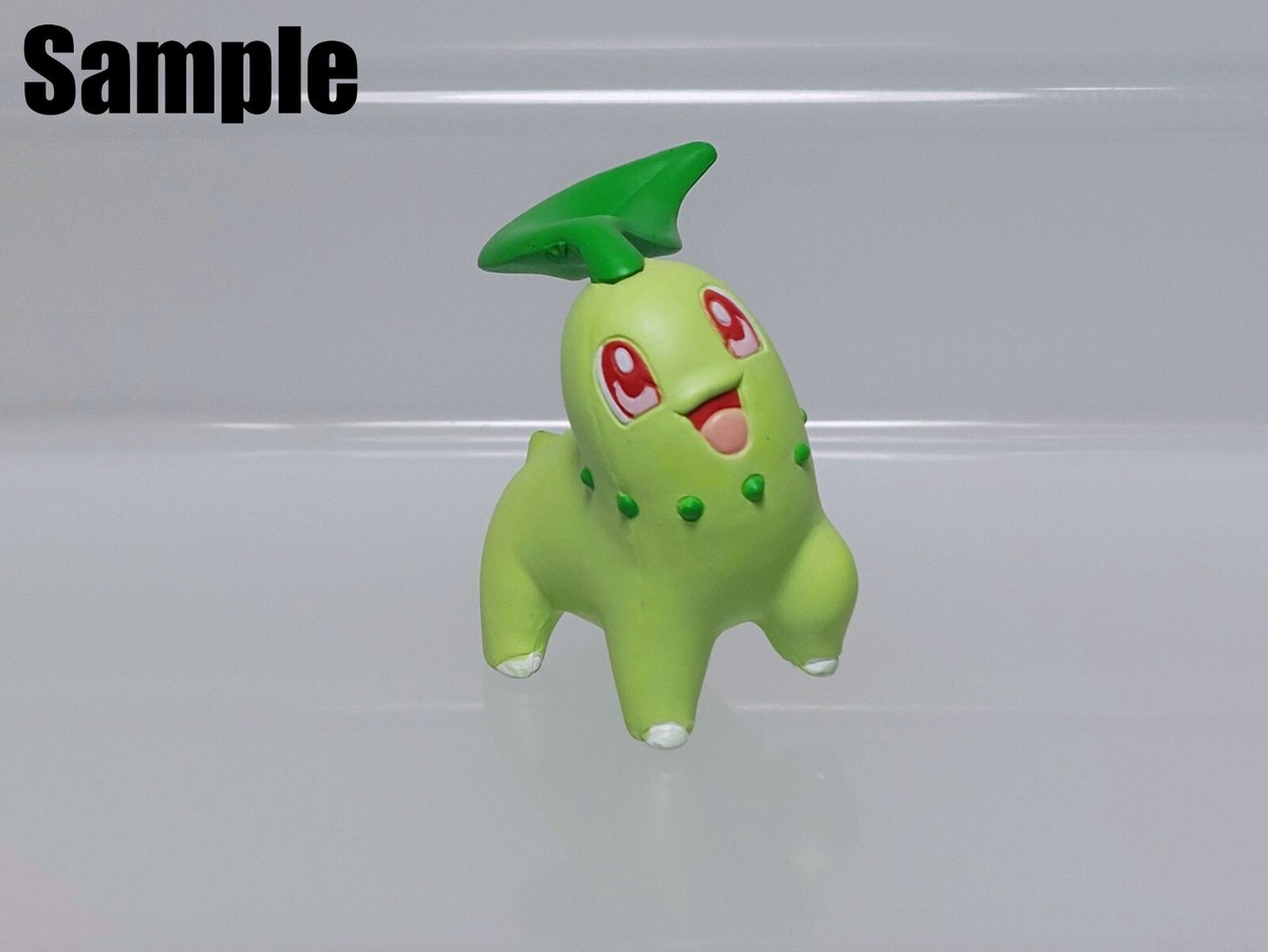 Chikorita Pokemon Clipping Figure Collection Bandai 2009 Japan New