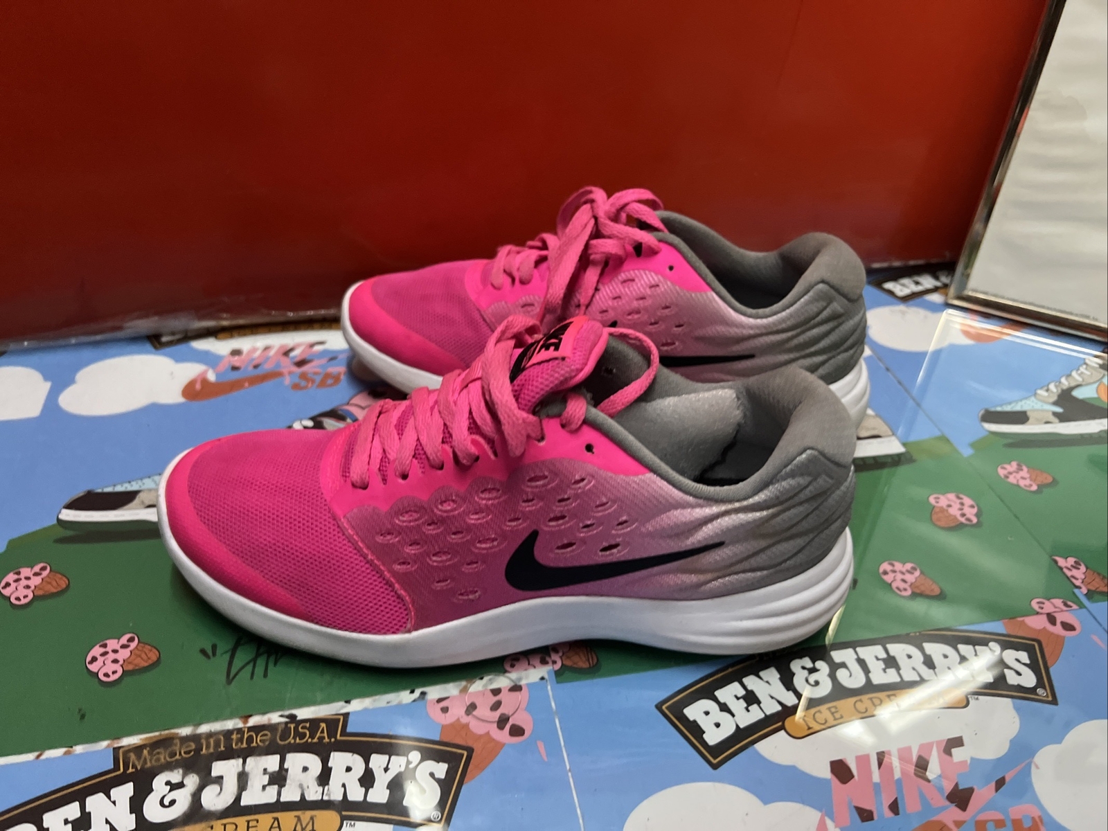 nike lunarstelos pink