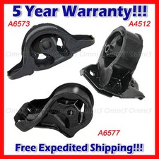 L338 Fit Acura Integra 90-93 Manual 1.8l 92-93 1.7l Motor Trans Mount 3pc