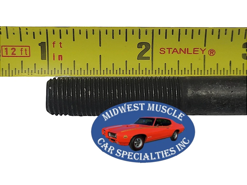 3/8" Exhaust Manifold To Pipe Studs Intake Engine Head Bolt Fits Chrysler 4pcs L - Image 3 of 4