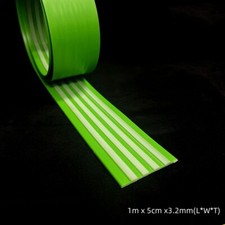 Waterproof Anti Slip Stair Autohesion Night Light Indicator Strip 1m Green