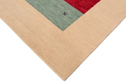 Alfombra Oriental Tejida A Mano 243x161 Cm - Fina, Moderna, Beige - Picture 8 of 11