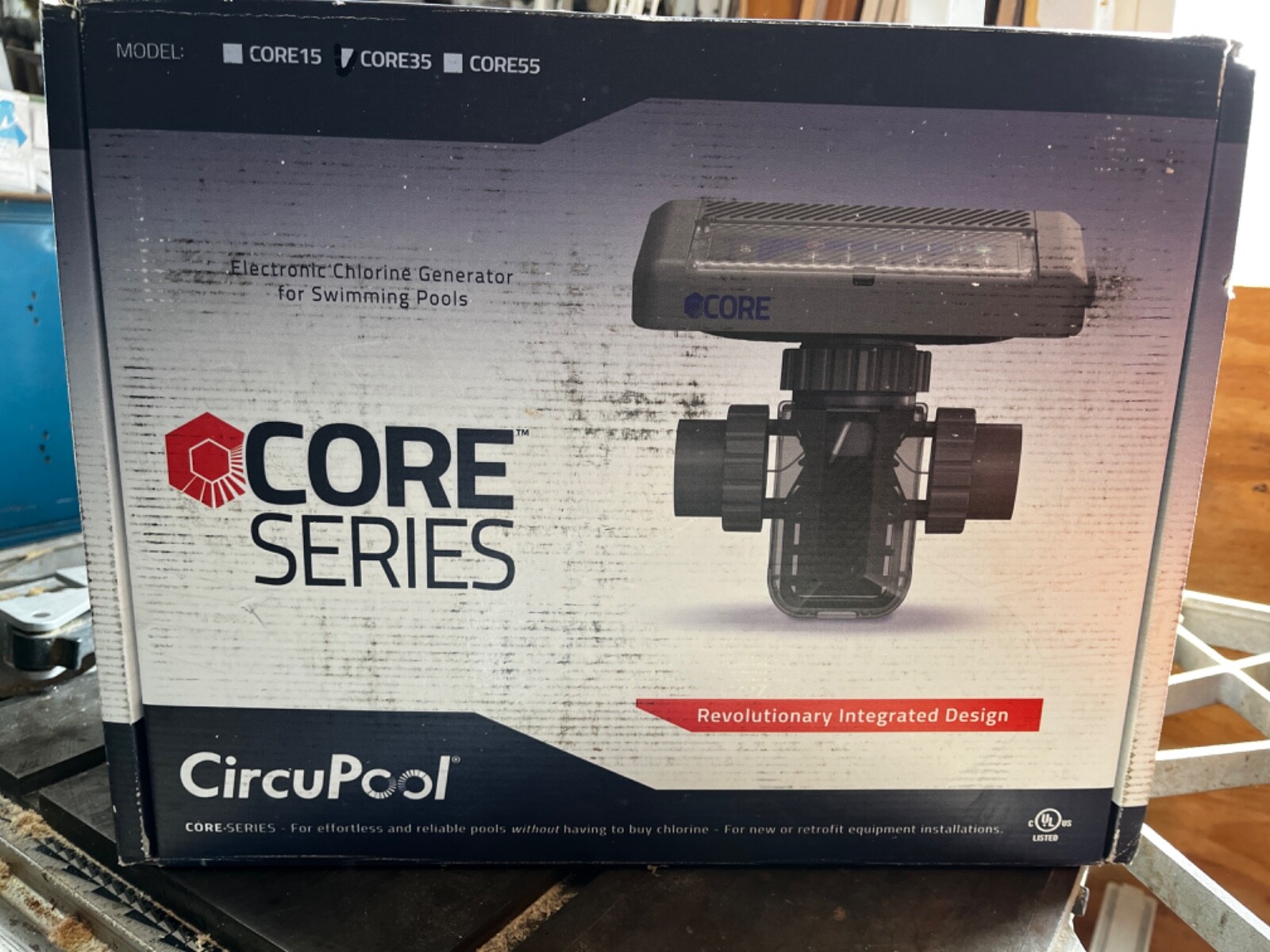 CircuPool CORE35 Salt chlorine generator 35,000 gallon eBay