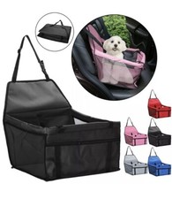 Folding Pet Dog Car Seat Safe Booster Cat Puppy Travel Carrier Bed Bag Basket