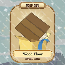 Animal Jam Classic AJC Wood Floor Den Beta READ DESCRIPTION