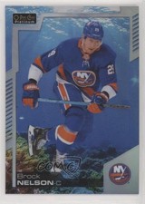 2020-21 O-Pee-Chee Platinum Aquamarine 447/499 Brock Nelson #104 z6b