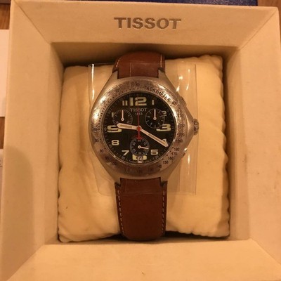 Men's Watch Tissot 1853 S 461/561 Chronograph Black Analog | eBay