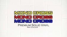 Monocross Swingarm Decal Sticker (Pair) 25cm Any Colour - Yamaha XT600 TDR250