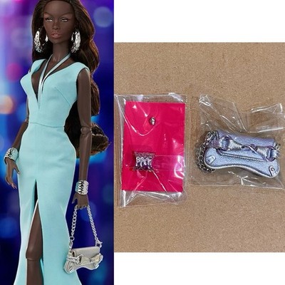 Cuff Bracelet Ring Purse-Integrity Toys FR Gala Glow Up Zuri Okoty Doll Meteor
