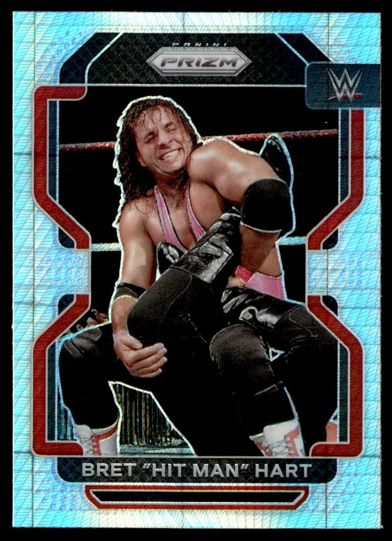 2022 Panini Prizm WWE Hyper Bret The Hit Man Hart #198 C