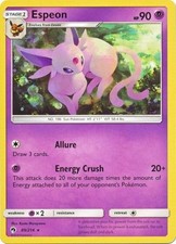 Pokemon Espeon - 89/214 - Rare NM-Mint Lost Thunder on eBay